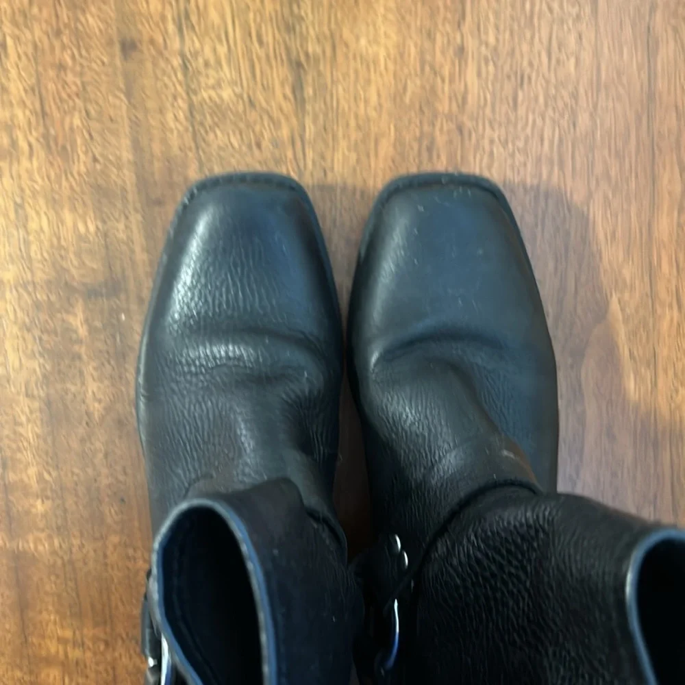 Authentic Yourh Size Frye Harness Moto Boots